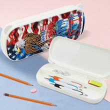 Load image into Gallery viewer, Diamond Painting Storage Box Independence Day Wooden Jewelry Case for Art Crafts