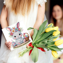 Load image into Gallery viewer, 6pcs Easter Diamond Painting Greeting Cards DIY Handmade Arts Crafts for Easter