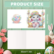 Load image into Gallery viewer, 6pcs Easter Diamond Painting Greeting Cards DIY Handmade Arts Crafts for Easter