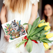 Load image into Gallery viewer, 6pcs Easter Diamond Painting Greeting Cards DIY Handmade Arts Crafts for Easter