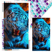 Load image into Gallery viewer, Diamond Painting - Full Round - Tiger (40*70CM)