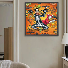 Load image into Gallery viewer, Diamond Painting - Full Square - Halloween Dog (40*40CM)