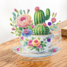 Load image into Gallery viewer, Acrylic Special Shaped Plants 5D DIY Diamond Art Tabletop Decorations for Adults