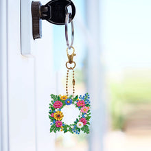 Load image into Gallery viewer, 6Pcs Double Sided Special Shaped Garland Diamond Painting Keychain for Beginners