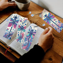 Load image into Gallery viewer, 4 Pcs Animal Diamond Painting Bookmarks Diamond Art Bookmarks for Book Lovers