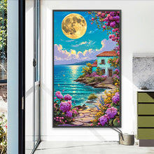 Load image into Gallery viewer, Diamond Painting - Full Round - Seaside Cottage (40*70CM)