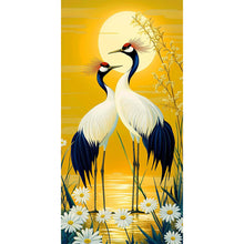 Load image into Gallery viewer, Diamond Painting - Full Round - Crane (40*80CM)