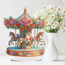 Load image into Gallery viewer, Acrylic Diamond Painting Tabletop Ornaments Kit for Home Office Desktop Decor