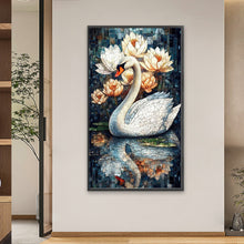 Load image into Gallery viewer, Diamond Painting - Full Square - Swan (40*70CM)