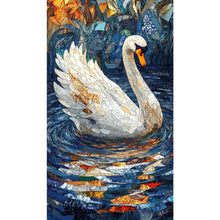 Load image into Gallery viewer, Diamond Painting - Full Square - Swan (40*70CM)
