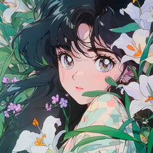 Load image into Gallery viewer, Diamond Painting - Full Round - Cartoon Girl (30*30CM)