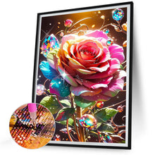 Load image into Gallery viewer, Diamond Painting - Full Round - Water Drop Rose (30*40CM)