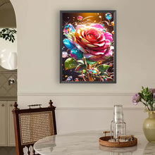 Load image into Gallery viewer, Diamond Painting - Full Round - Water Drop Rose (30*40CM)