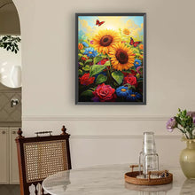 Load image into Gallery viewer, Diamond Painting - Full Round - Sunflower (30*40CM)