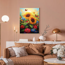 Load image into Gallery viewer, Diamond Painting - Full Round - Sunflower (30*40CM)