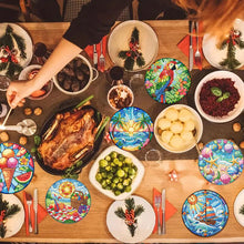 Load image into Gallery viewer, 8Pcs Wooden Cats 5D Diamond Painting Kits Shining Drink Coasters for Party Decor