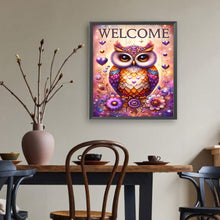 Load image into Gallery viewer, Diamond Painting - Full Round - Owl (35*40CM)