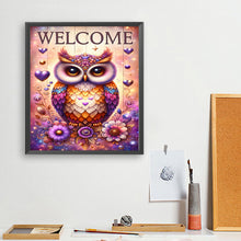 Load image into Gallery viewer, Diamond Painting - Full Round - Owl (35*40CM)