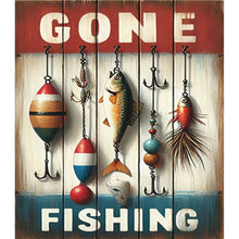 Load image into Gallery viewer, Diamond Painting - Full Round - Fishing (35*40CM)