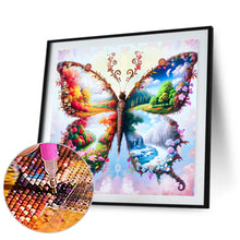 Load image into Gallery viewer, Diamond Painting - Full Round - Four Seasons Butterfly (30*30CM)