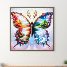 Load image into Gallery viewer, Diamond Painting - Full Round - Four Seasons Butterfly (30*30CM)