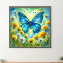 Load image into Gallery viewer, Diamond Painting - Full Round - Dandelion Butterfly (30*30CM)