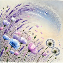 Load image into Gallery viewer, Diamond Painting - Full Round - Flowers (40*40CM)