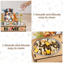 Load image into Gallery viewer, 5D DIY Diamond Painting Water Feeder Diamond Art Dog Bowl for Small Medium Pets