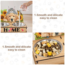 Load image into Gallery viewer, 5D DIY Diamond Painting Water Feeder Diamond Art Dog Bowl for Small Medium Pets