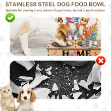Load image into Gallery viewer, 5D DIY Diamond Painting Water Feeder Diamond Art Dog Bowl for Small Medium Pets