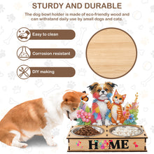 Load image into Gallery viewer, 5D DIY Diamond Painting Water Feeder Diamond Art Dog Bowl for Small Medium Pets