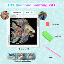 Load image into Gallery viewer, Diamond Painting - Partial Special Shaped - Koi Carp (30*30CM)