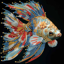 Load image into Gallery viewer, Diamond Painting - Partial Special Shaped - Koi Carp (30*30CM)
