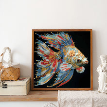 Load image into Gallery viewer, Diamond Painting - Partial Special Shaped - Koi Carp (30*30CM)