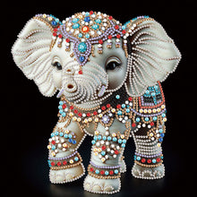Load image into Gallery viewer, Diamond Painting - Partial Special Shaped - Elephant (30*30CM)