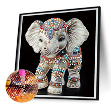 Load image into Gallery viewer, Diamond Painting - Partial Special Shaped - Elephant (30*30CM)