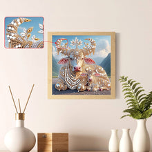 Load image into Gallery viewer, Diamond Painting - Partial Special Shaped - Cow And Child (30*30CM)