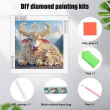 Load image into Gallery viewer, Diamond Painting - Partial Special Shaped - Cow And Child (30*30CM)