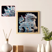 Load image into Gallery viewer, Diamond Painting - Partial Special Shaped - Lion (30*30CM)
