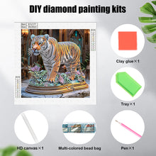 Load image into Gallery viewer, Diamond Painting - Partial Special Shaped - Tiger (30*30CM)