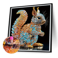 Load image into Gallery viewer, Diamond Painting - Partial Special Shaped - Squirrel (30*30CM)
