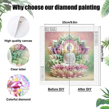 Load image into Gallery viewer, Diamond Painting - Partial Special Shaped - Buddha (30*30CM)
