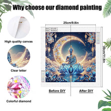 Load image into Gallery viewer, Diamond Painting - Partial Special Shaped - Buddha (30*30CM)
