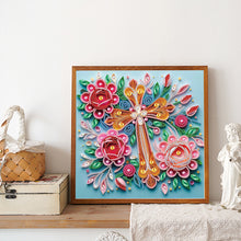 Load image into Gallery viewer, Diamond Painting - Partial Special Shaped - Cross (30*30CM)