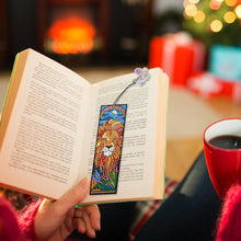 Load image into Gallery viewer, 4Pcs Special Shaped Beautiful Pattern 5D DIY Diamond Art Book Mark for Beginners