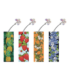 Load image into Gallery viewer, 4Pcs Special Shaped Beautiful Pattern 5D DIY Diamond Art Book Mark for Beginners