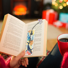 Load image into Gallery viewer, 4Pcs Special Shaped Beautiful Pattern 5D DIY Diamond Art Book Mark for Beginners