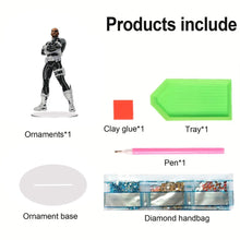 Load image into Gallery viewer, Acrylic Special Shape Cartoon Character Table Top Diamond Painting Ornament Kits