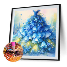 Load image into Gallery viewer, Diamond Painting - Full Round - Blue Flower Skirt (30*30CM)