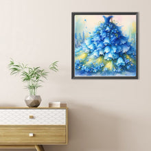 Load image into Gallery viewer, Diamond Painting - Full Round - Blue Flower Skirt (30*30CM)